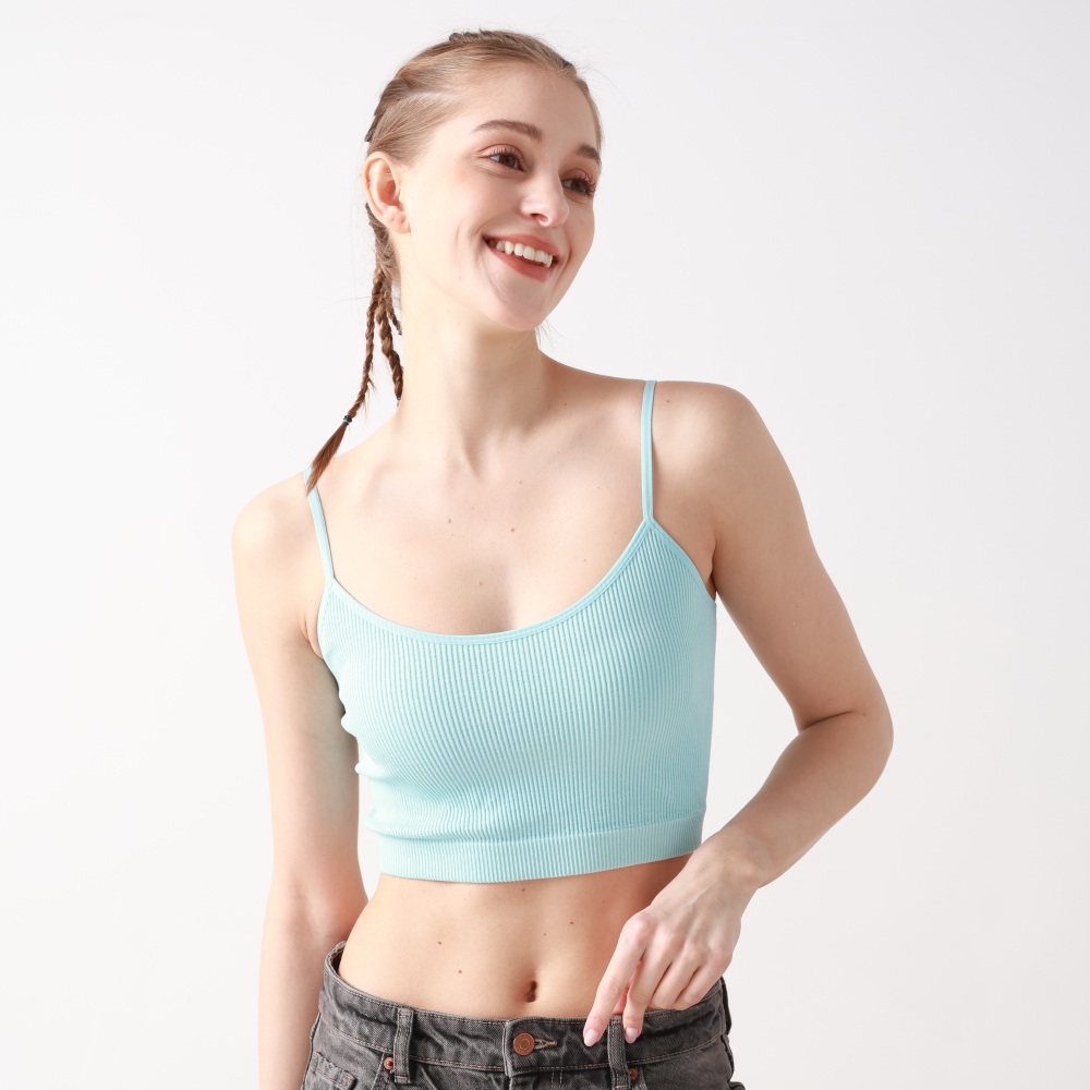 Thin Strap Seamless Yoga Bra ZY00103
