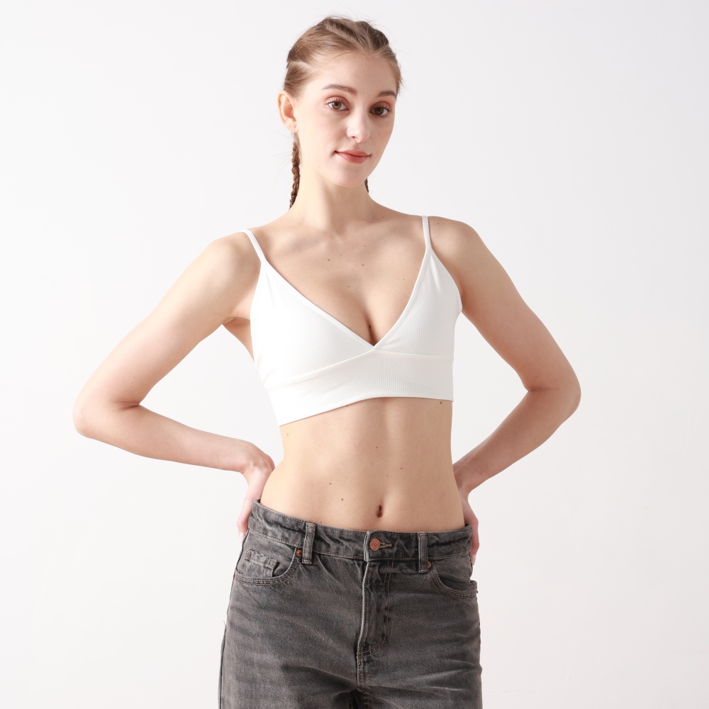 Thin Strap Seamless Yoga Bra ZY00138