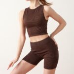 High Waist Leggings & Biker Shorts Sets ZY001