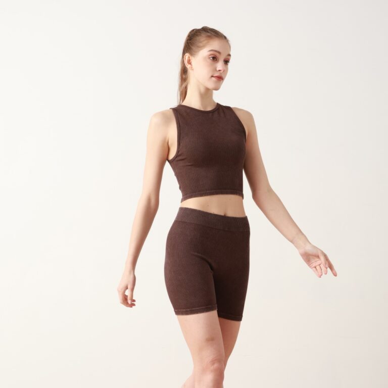 High Waist Leggings & Biker Shorts Sets ZY001