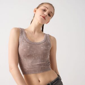 Sleeveless & Tank Crop Tops
